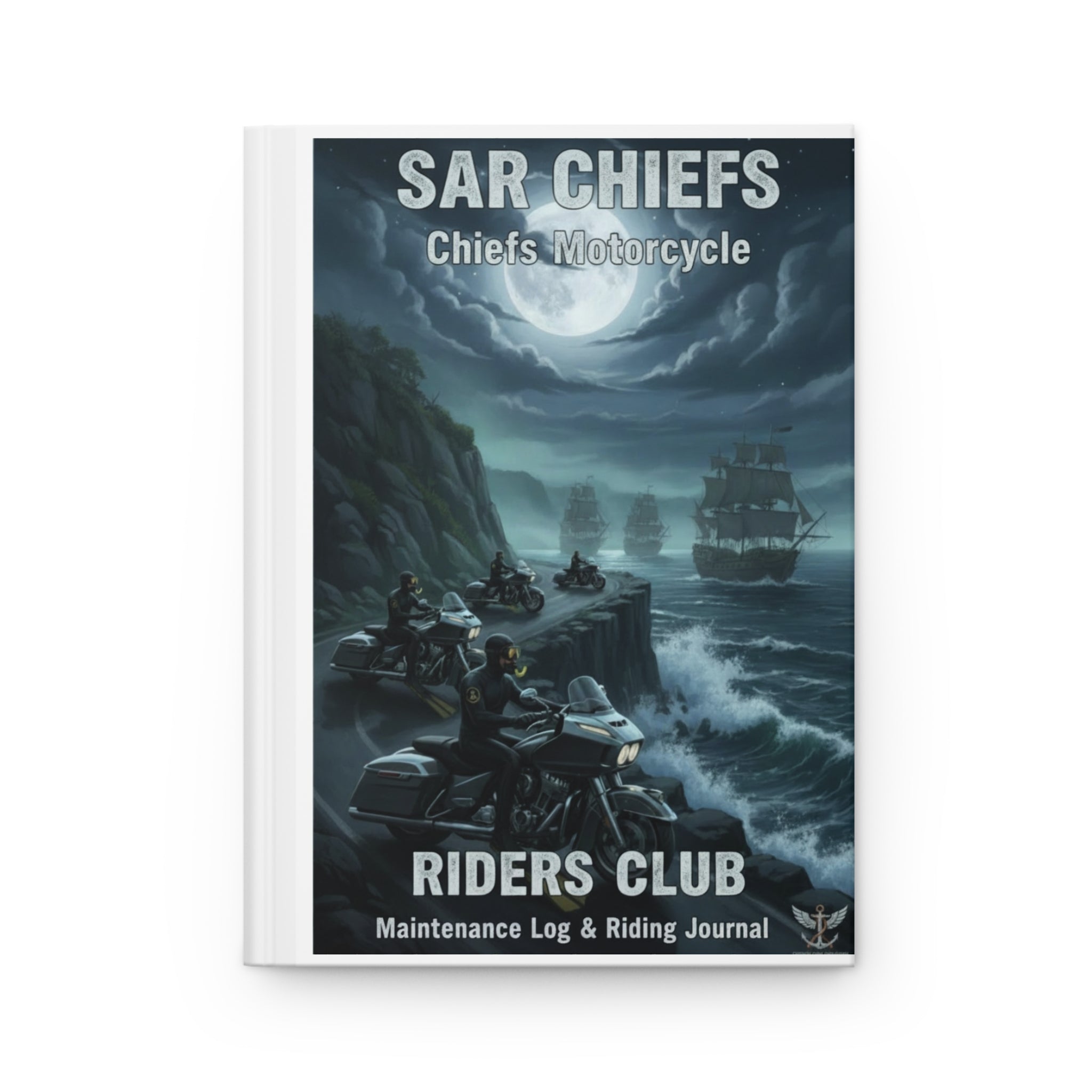 Rescue Swimmer & SAR Chiefs Riders Club Hardcover Journal – Military Search & Rescue Logbook