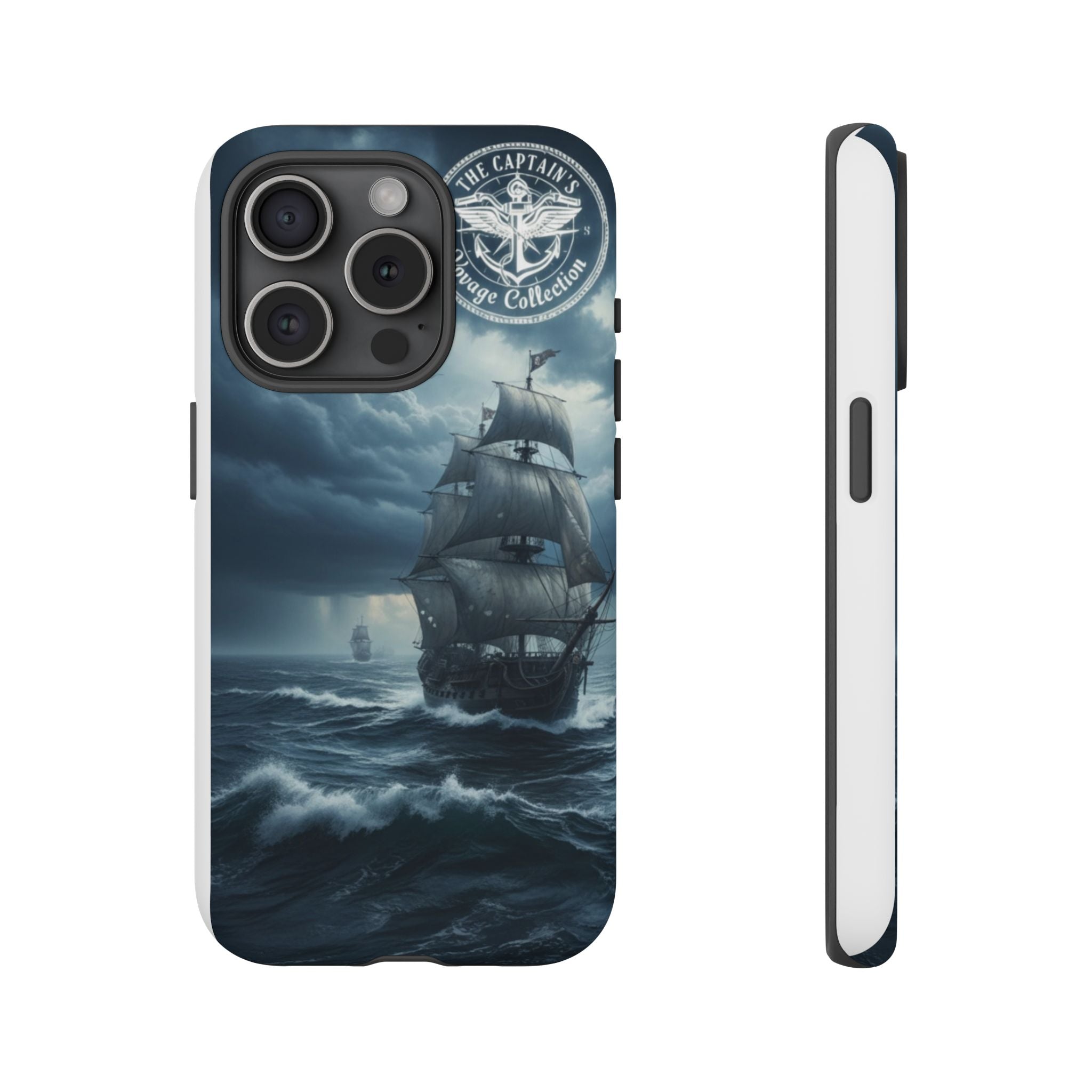 Stormy Seas Ship Phone Case – Nautical Pirate Sailing iPhone Cover
