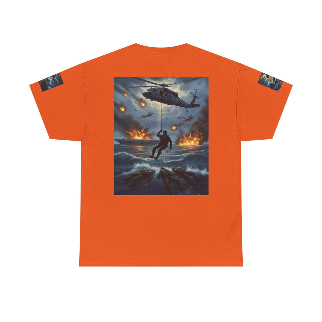 Rescue Mission Tee — Military Helicopter Search & Rescue Graphic T-Shirt