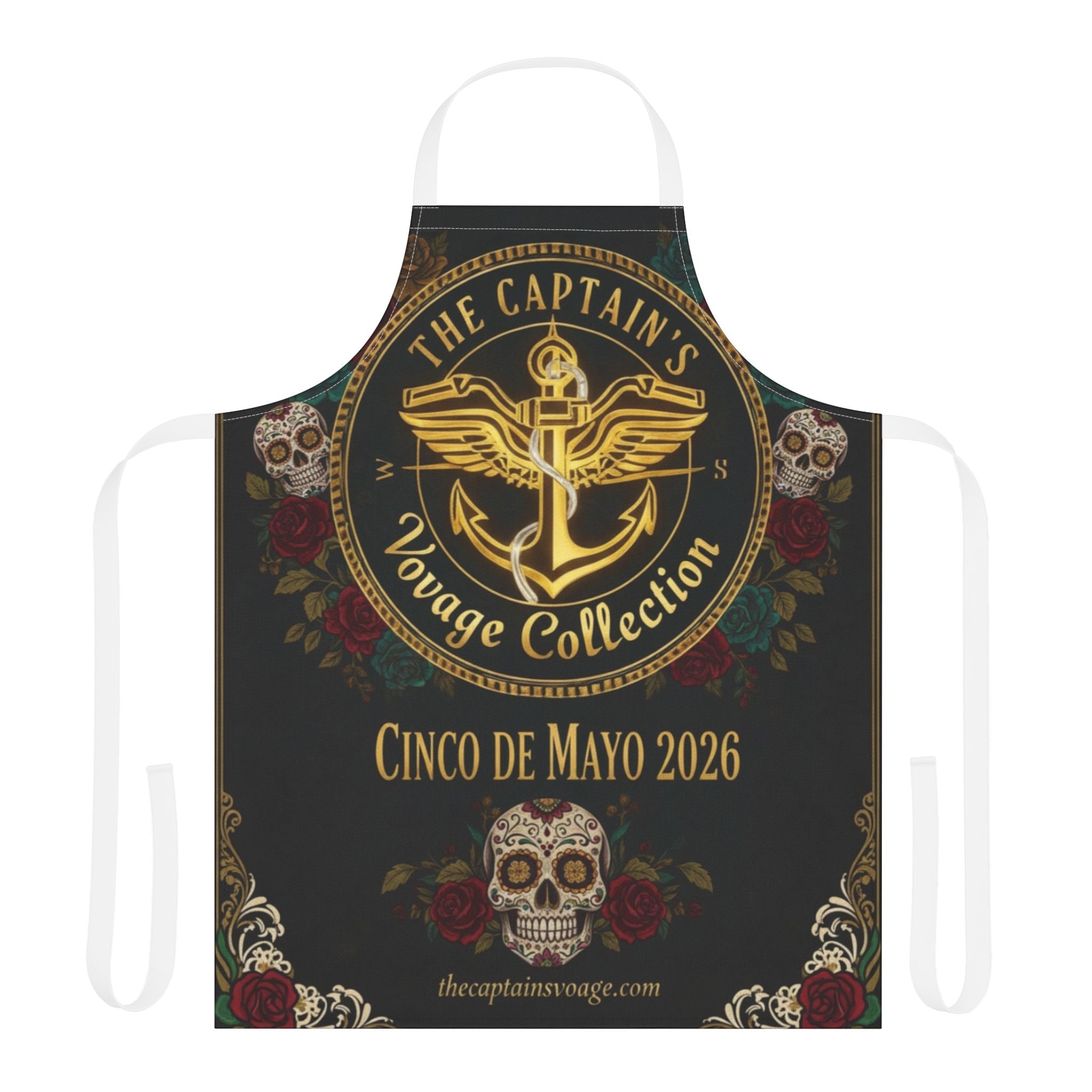 Cinco de Mayo 2026 Decorative Skull Apron