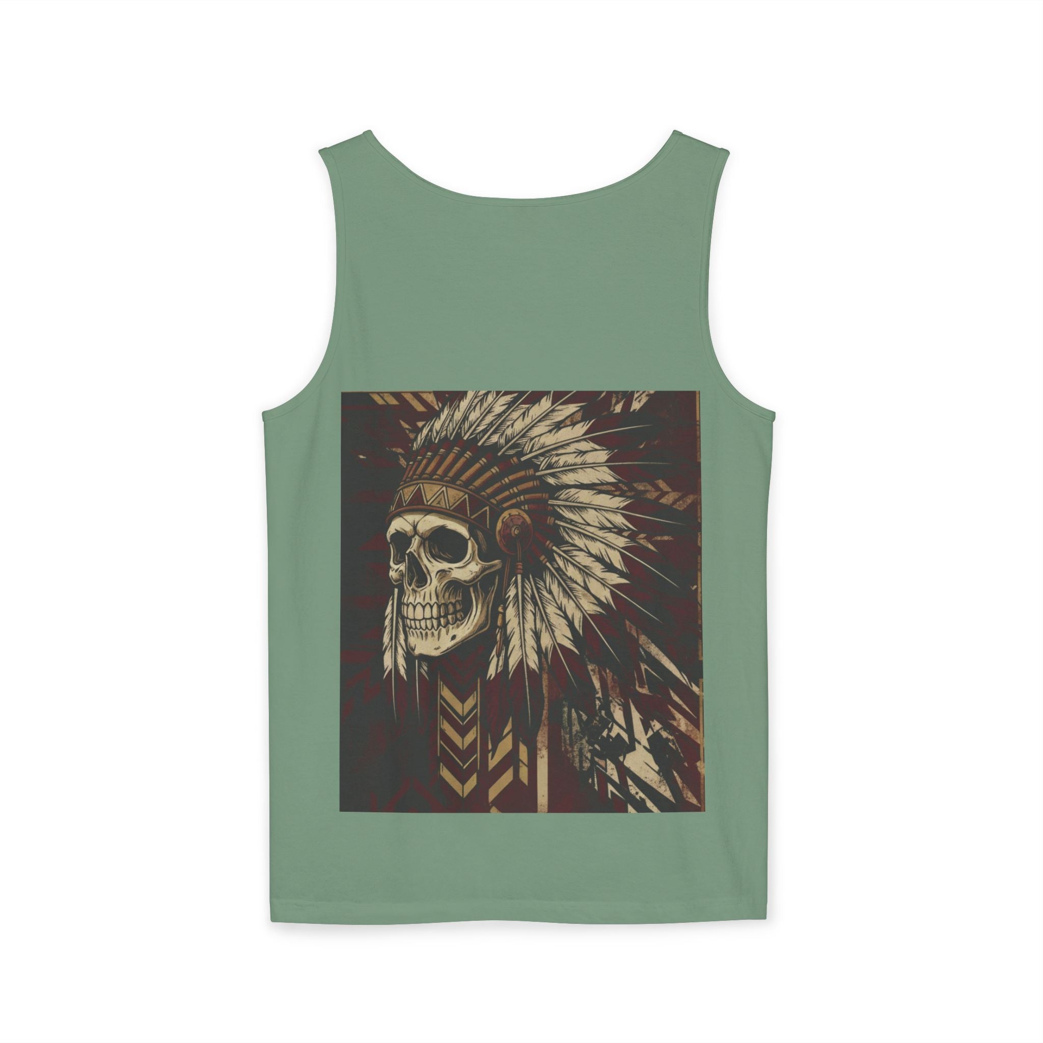 Skull Chief Tank Top — Indian Motorcycle Graphic Tank