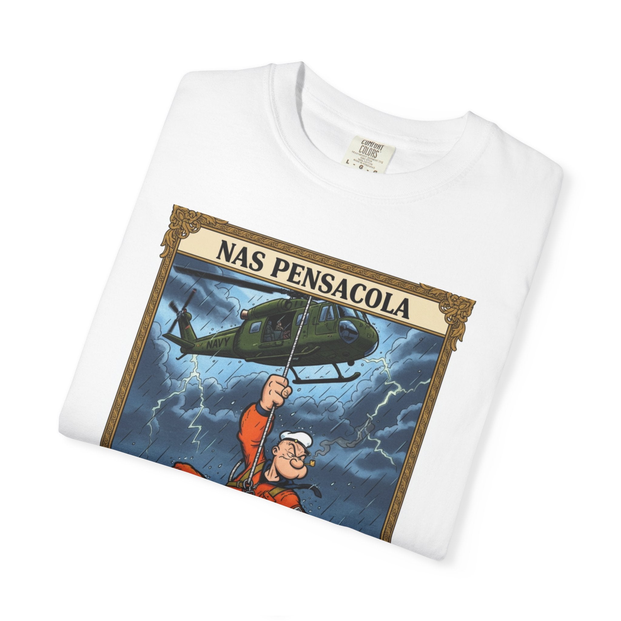Rescue Swimmer T-Shirt – NAS Pensacola Vintage Lifesaver Tee