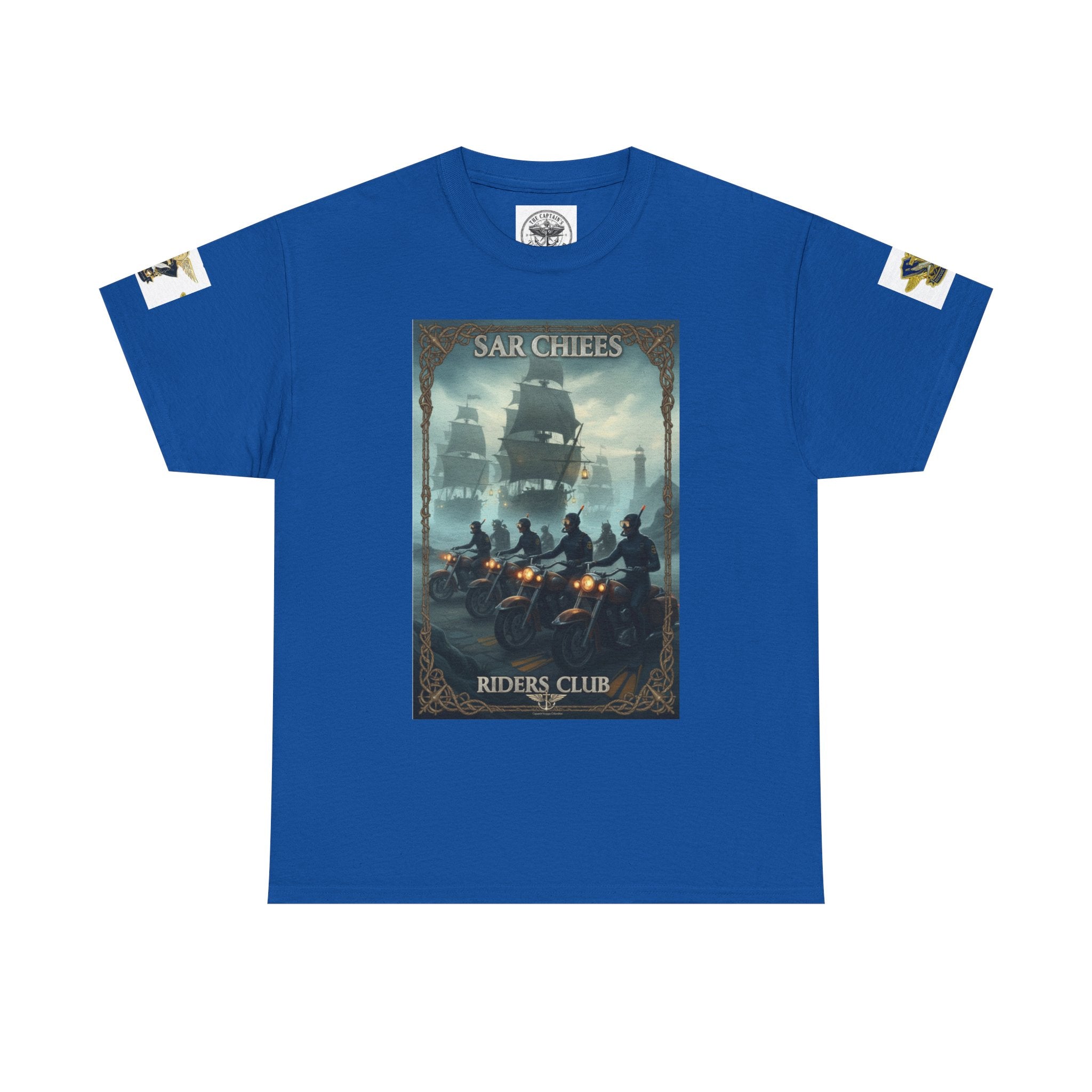 Military Rescue Crew T-Shirt — SAR Chiefs Riders Club Graphic Tee