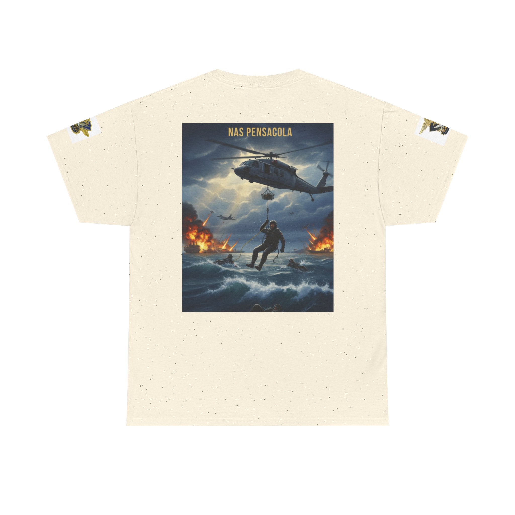 SAR Chiefs Riders Club Tee — NAS Pensacola Helicopter Rescue Graphic Shirt