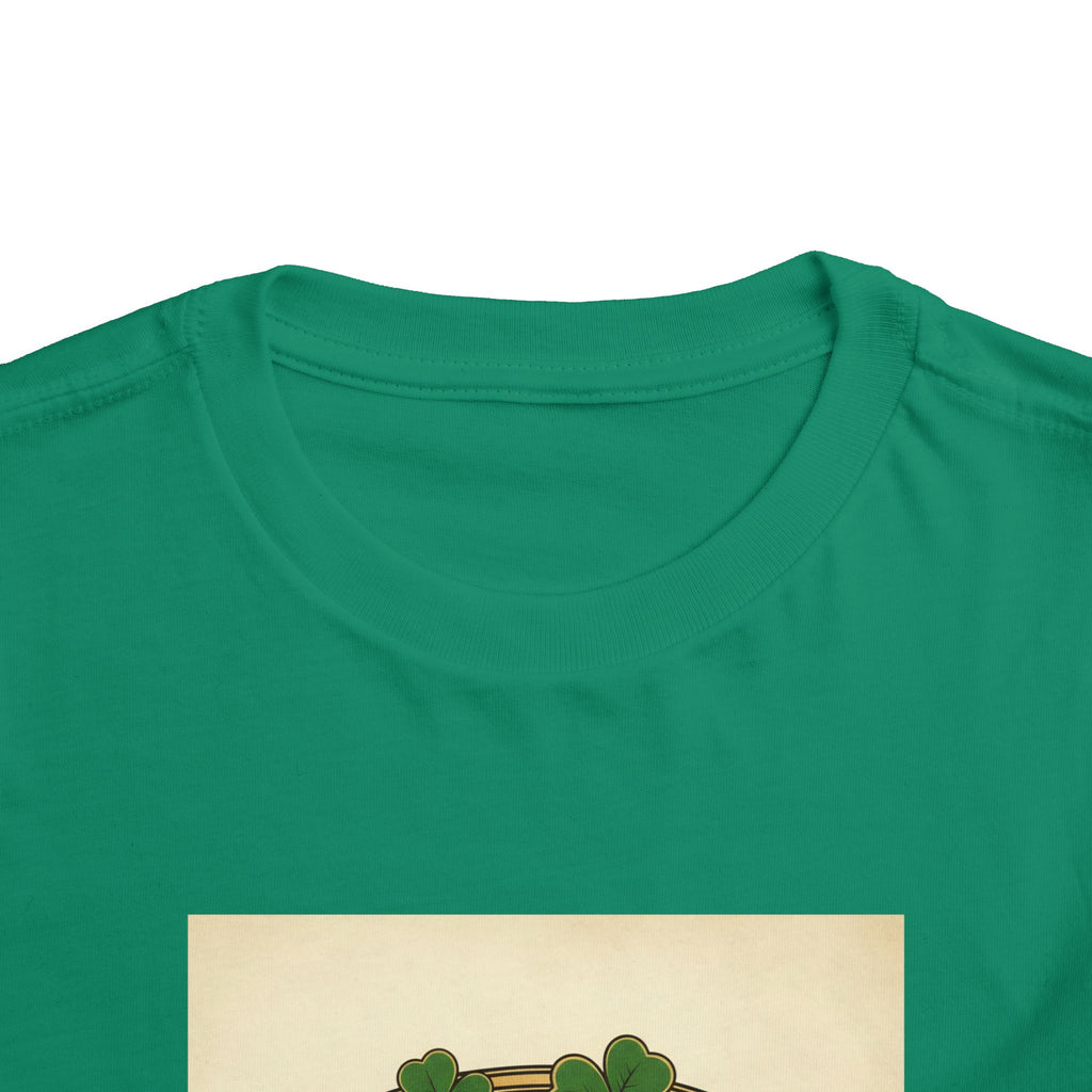 Toddler Tee — "Kiss Me I'm Irish" St. Patrick's Day Shirt