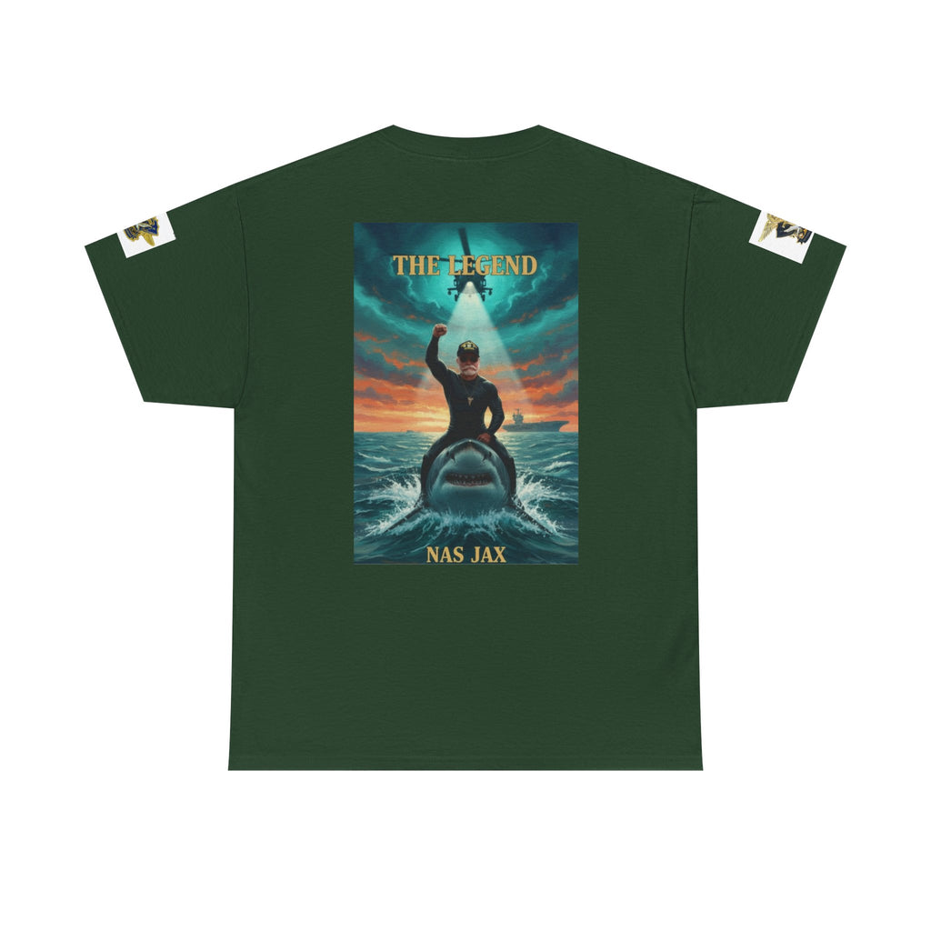 Navy SAR Helicopter Rescue Tee — "The Legend" Search & Rescue Tribute
