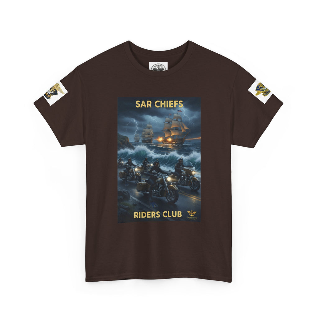 SAR Chiefs Riders Club Tee — NAS Pensacola Helicopter Rescue Graphic Shirt