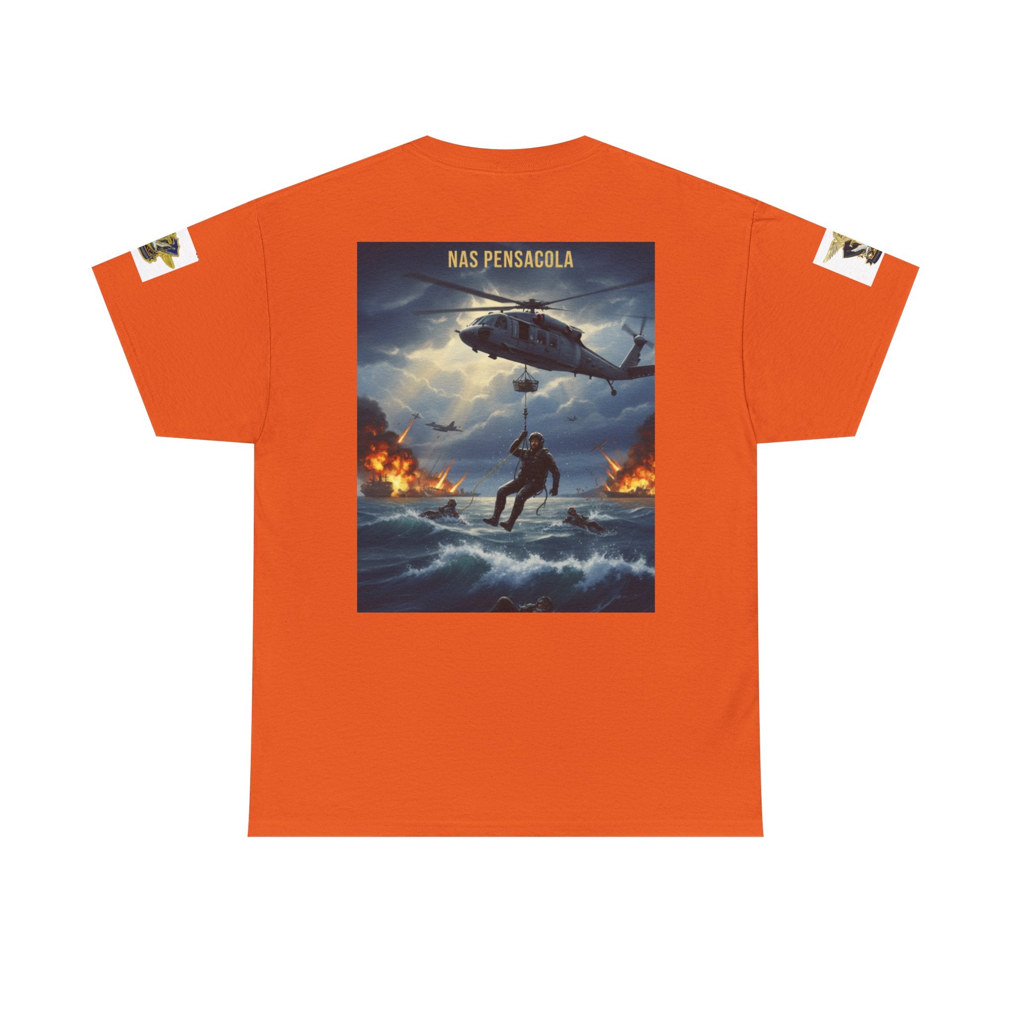 SAR Chiefs Riders Club Tee — NAS Pensacola Helicopter Rescue Graphic Shirt