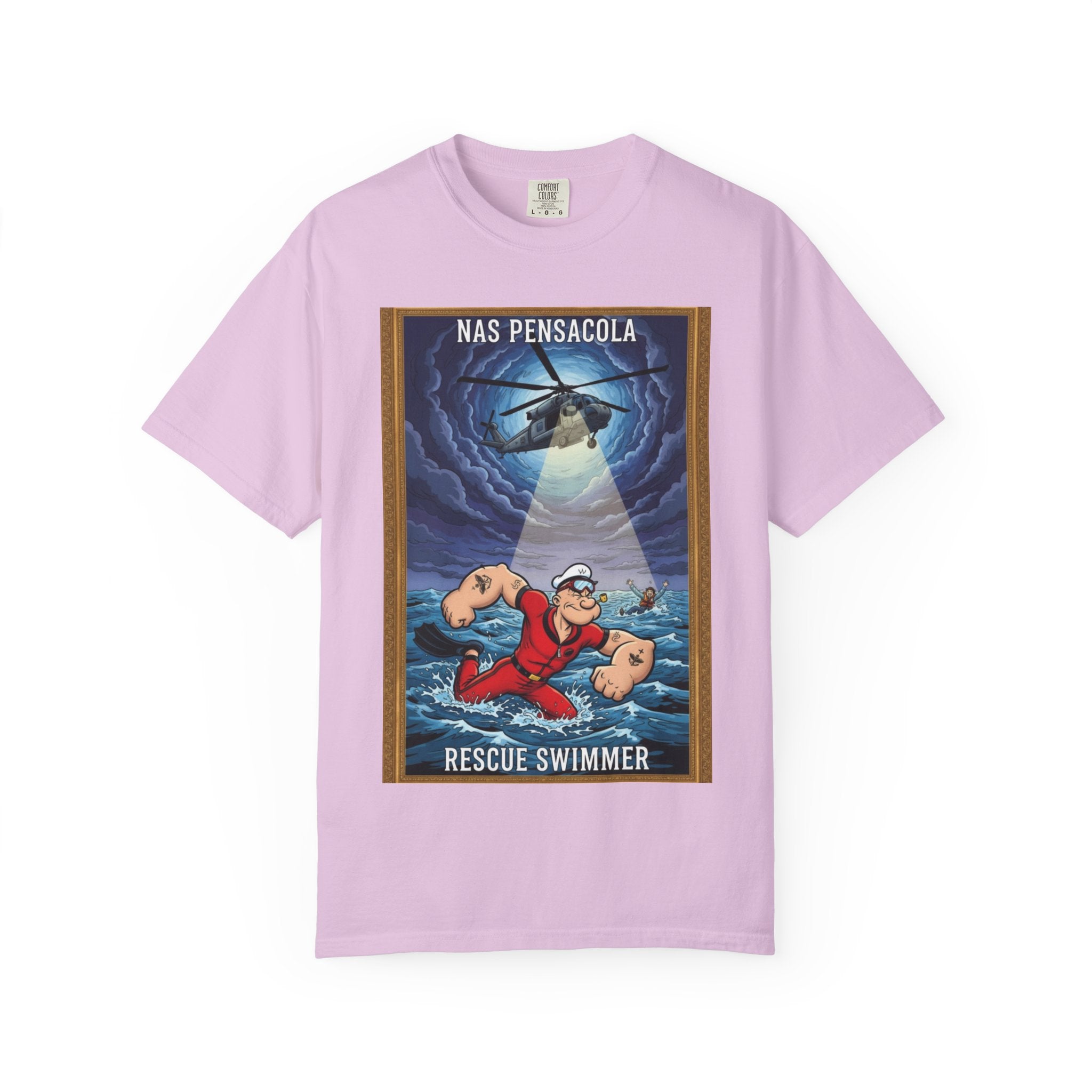 Rescue Swimmer T-Shirt — NAS Pensacola Helicopter Rescue Graphic Tee