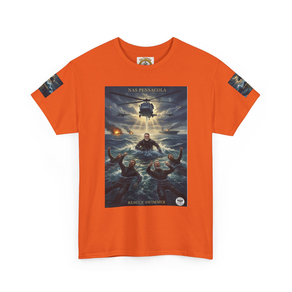 Rescue Mission Tee — Military Helicopter Search & Rescue Graphic T-Shirt