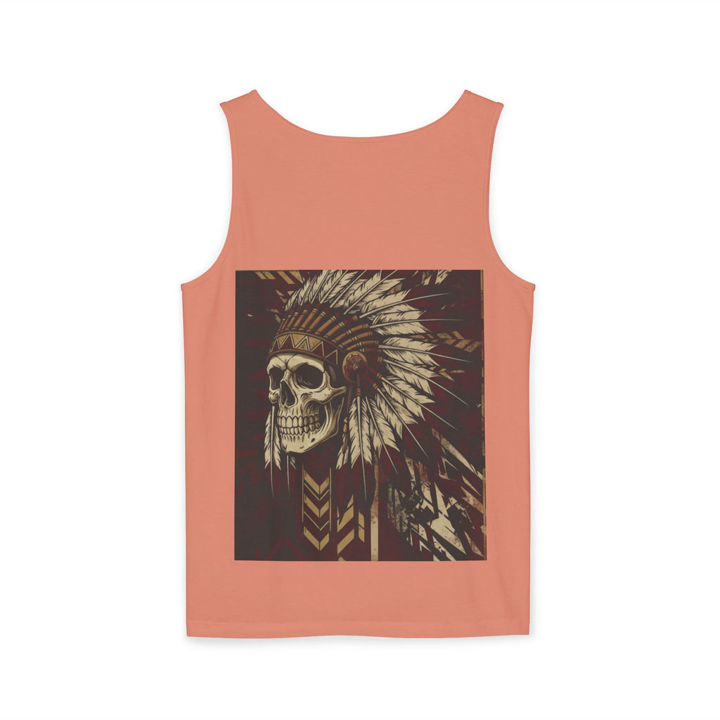 Skull Chief Tank Top — Indian Motorcycle Graphic Tank