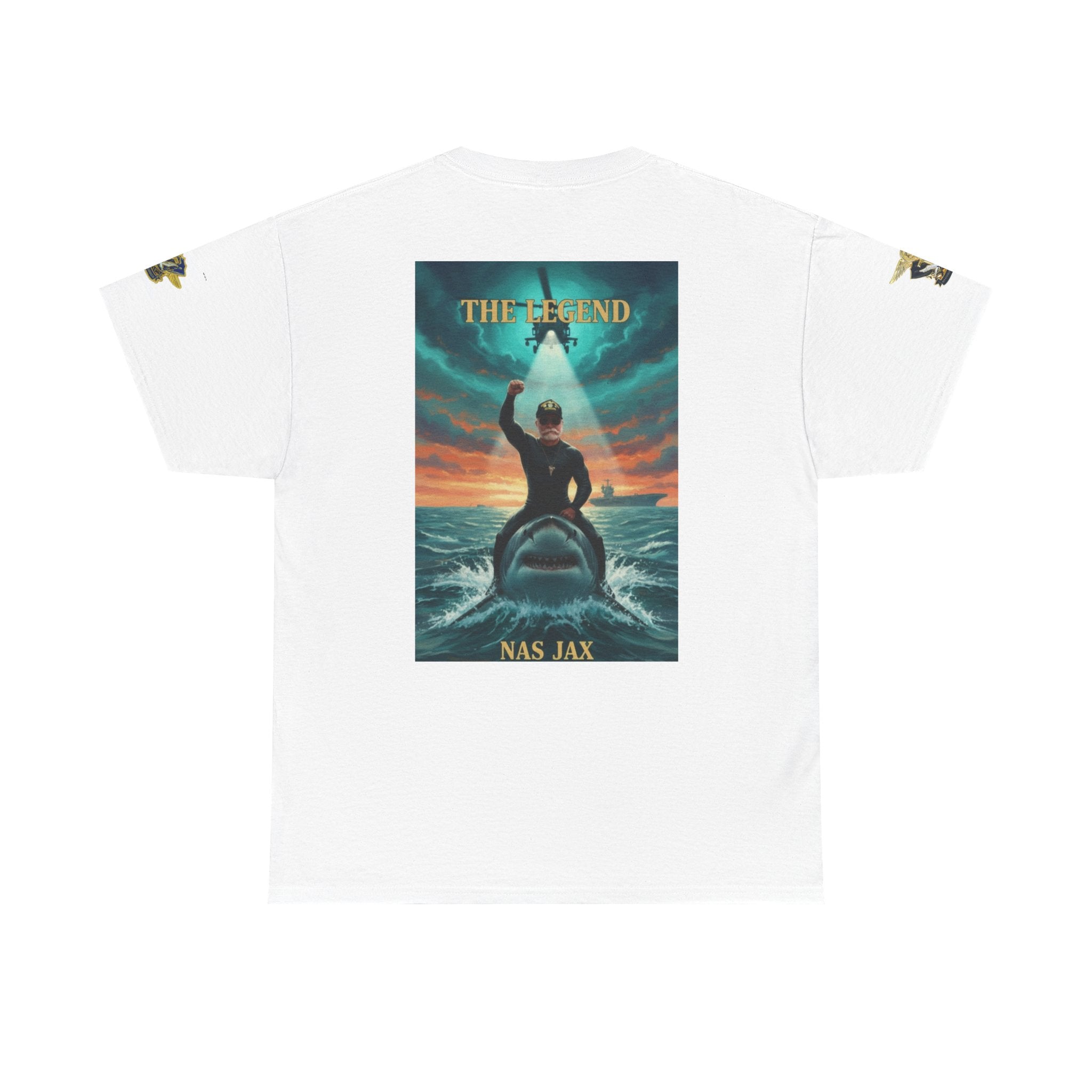 Navy SAR Helicopter Rescue Tee — "The Legend" Search & Rescue Tribute