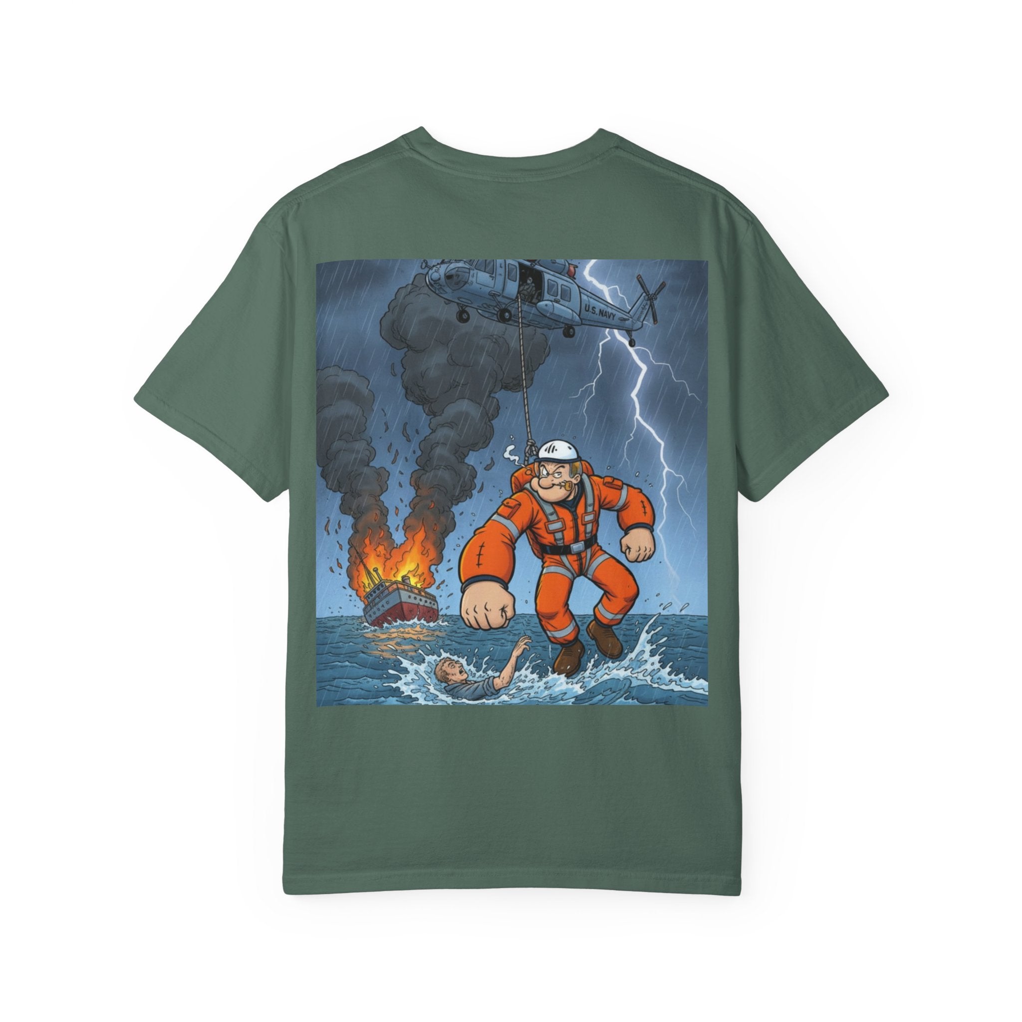 Rescue Swimmer T-Shirt — NAS Pensacola Helicopter Rescue Graphic Tee