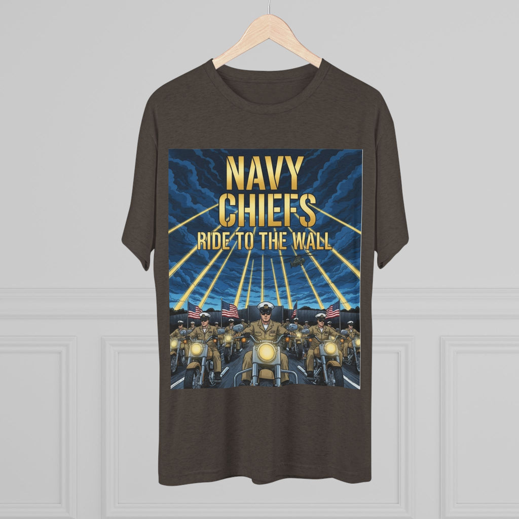 Navy Chiefs Ride to the Wall T-Shirt — "2nd Option... FAFO" Veteran Tribute Tee