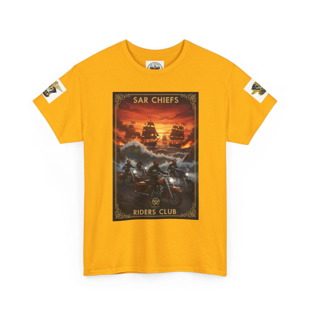 Military Rescue Riders Club T‑Shirt — SAR Chiefs Helicopter Tee