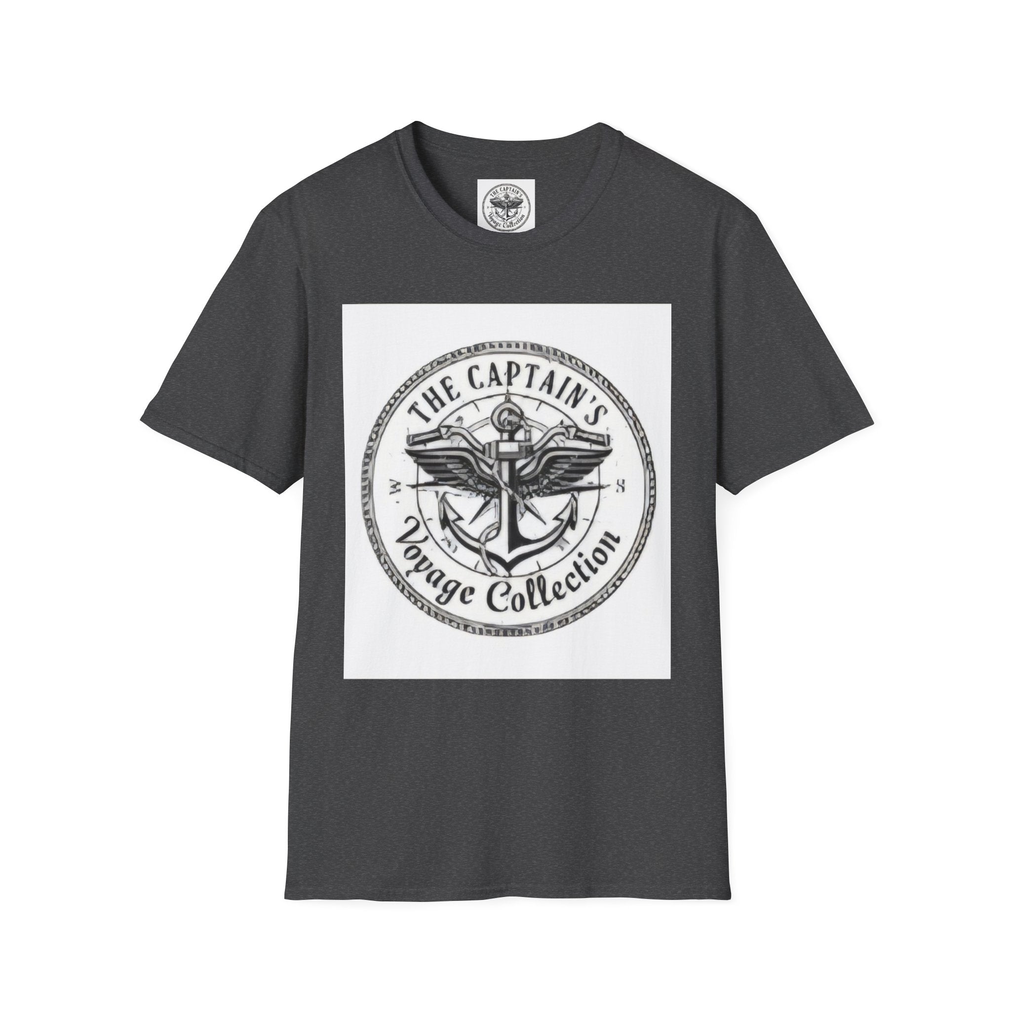 Captain’s Voyage Collection T‑Shirt — Panda Riding Motorcycle Graphic Tee