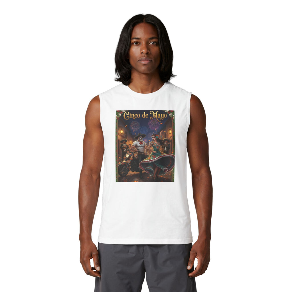 Cinco de Mayo Muscle Tank — Festive Mexican Dance Day Tank Top