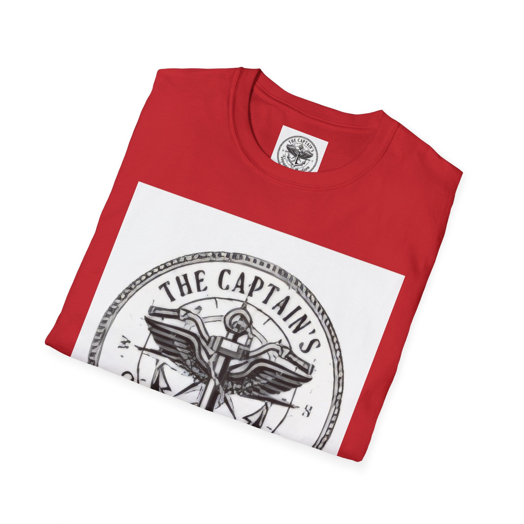 Captain’s Voyage Collection T‑Shirt — Panda Riding Motorcycle Graphic Tee