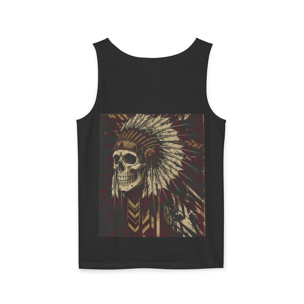 Skull Chief Tank Top — Indian Motorcycle Graphic Tank