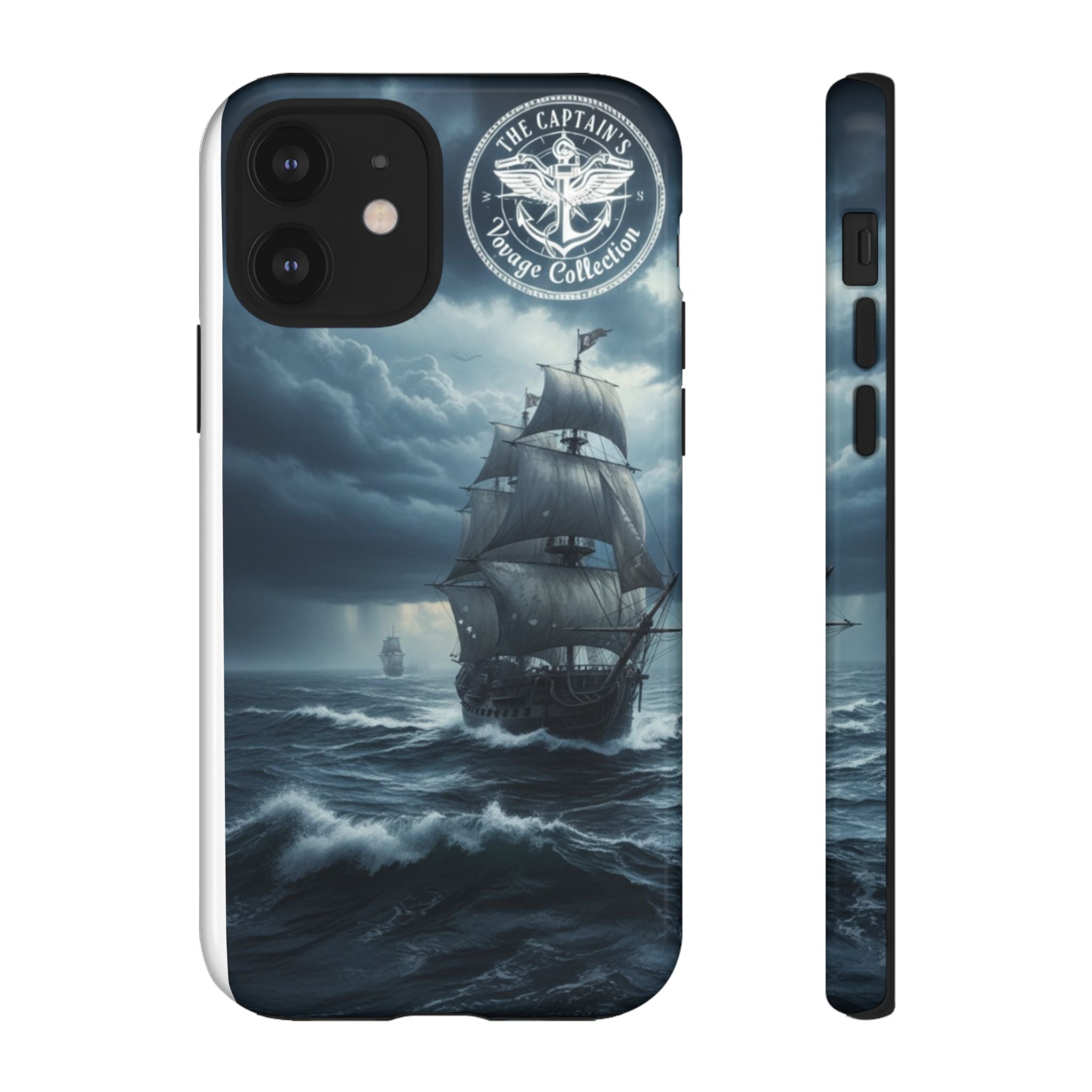 Stormy Seas Ship Phone Case – Nautical Pirate Sailing iPhone Cover