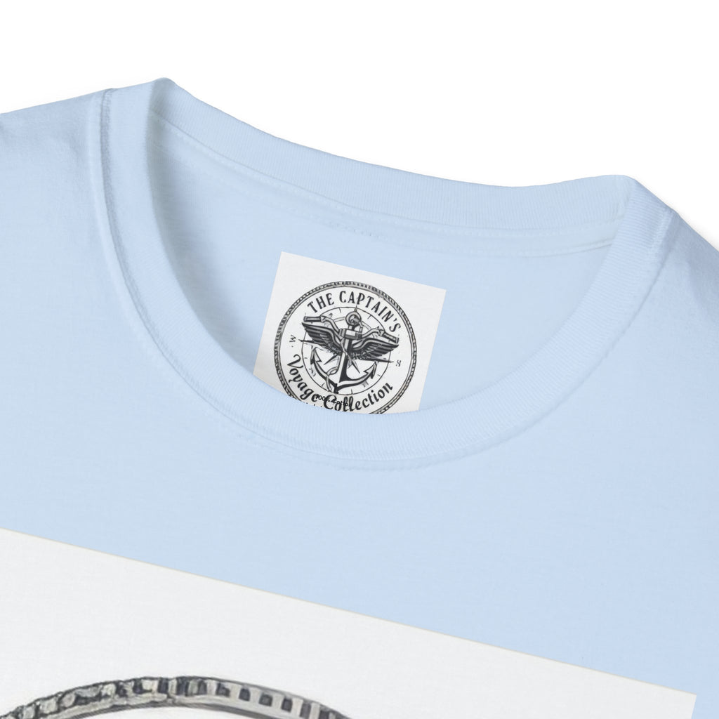 Captain’s Voyage Collection T‑Shirt — Panda Riding Motorcycle Graphic Tee