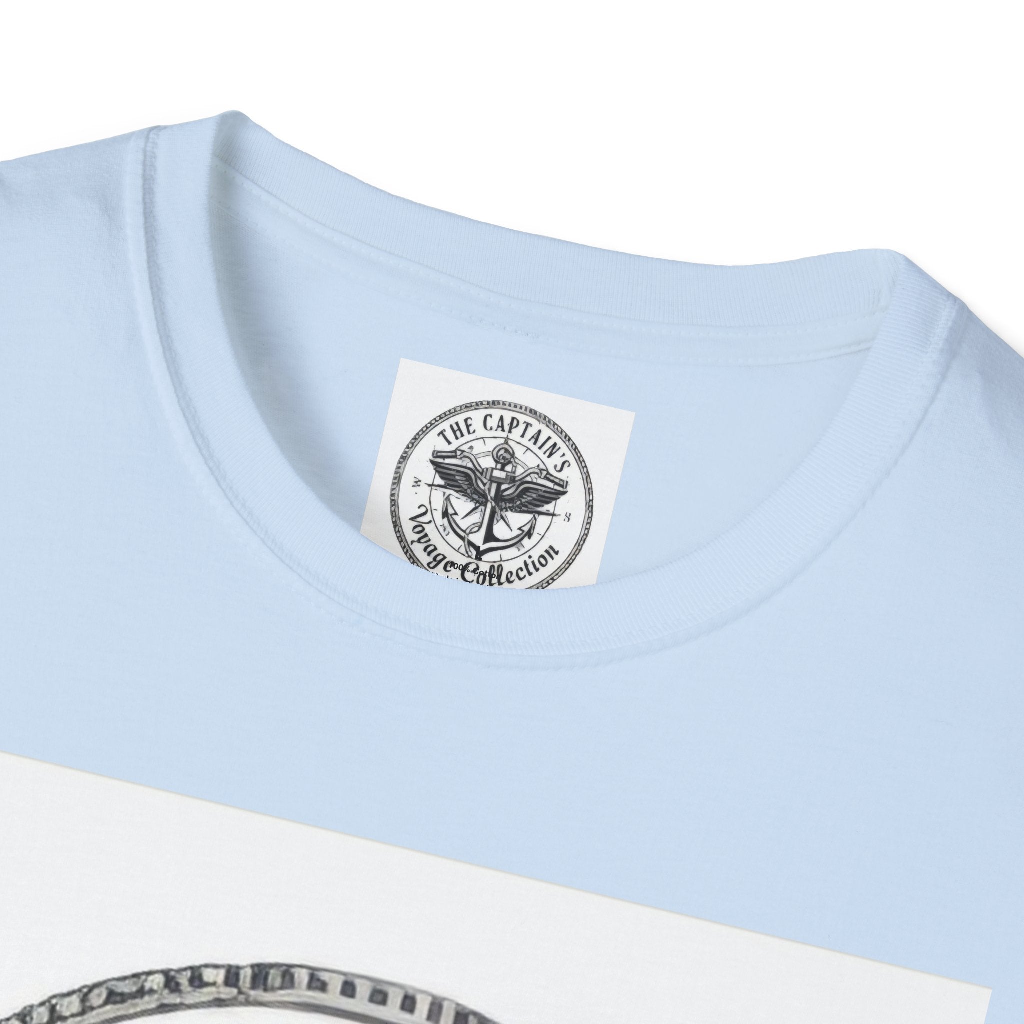 Captain’s Voyage Collection T‑Shirt — Panda Riding Motorcycle Graphic Tee