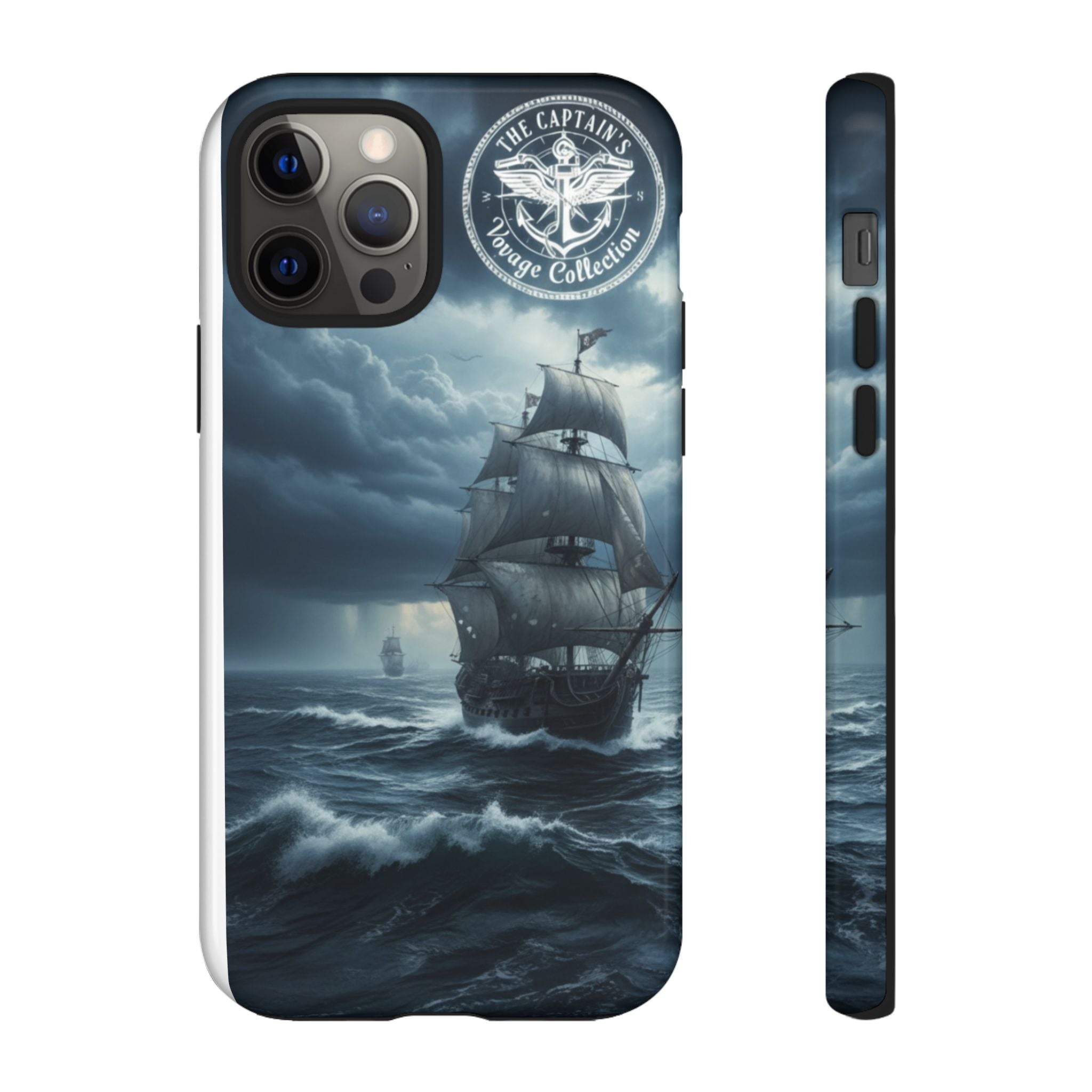 Stormy Seas Ship Phone Case – Nautical Pirate Sailing iPhone Cover