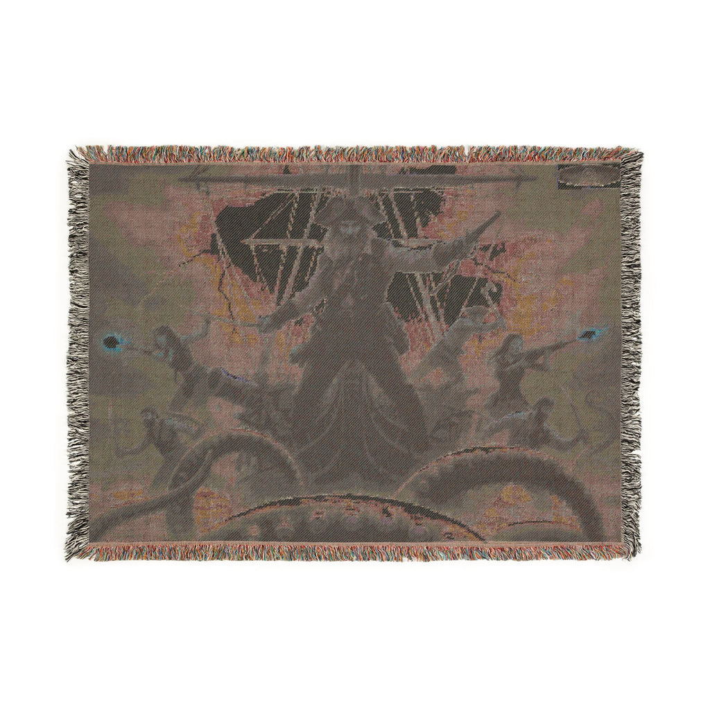 Pirate Captain Woven Blanket — Nautical Adventure Throw for Fans