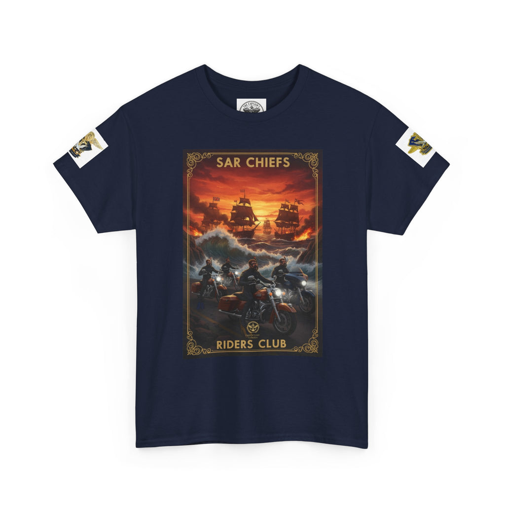 Military Rescue Riders Club T‑Shirt — SAR Chiefs Helicopter Tee