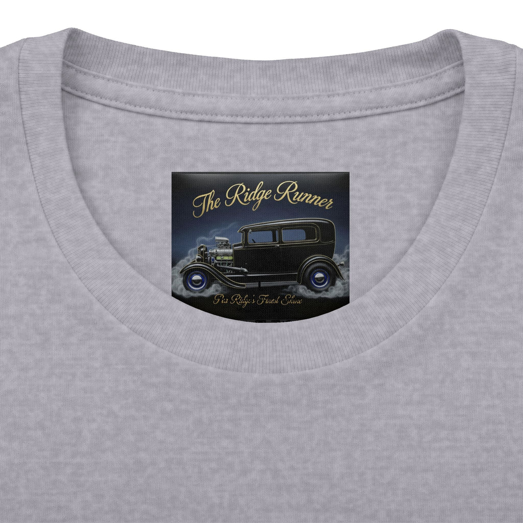 Vintage 'The Ridge Runners' Car Club Tee — Retro 1930s Hot Rod Graphic Shirt