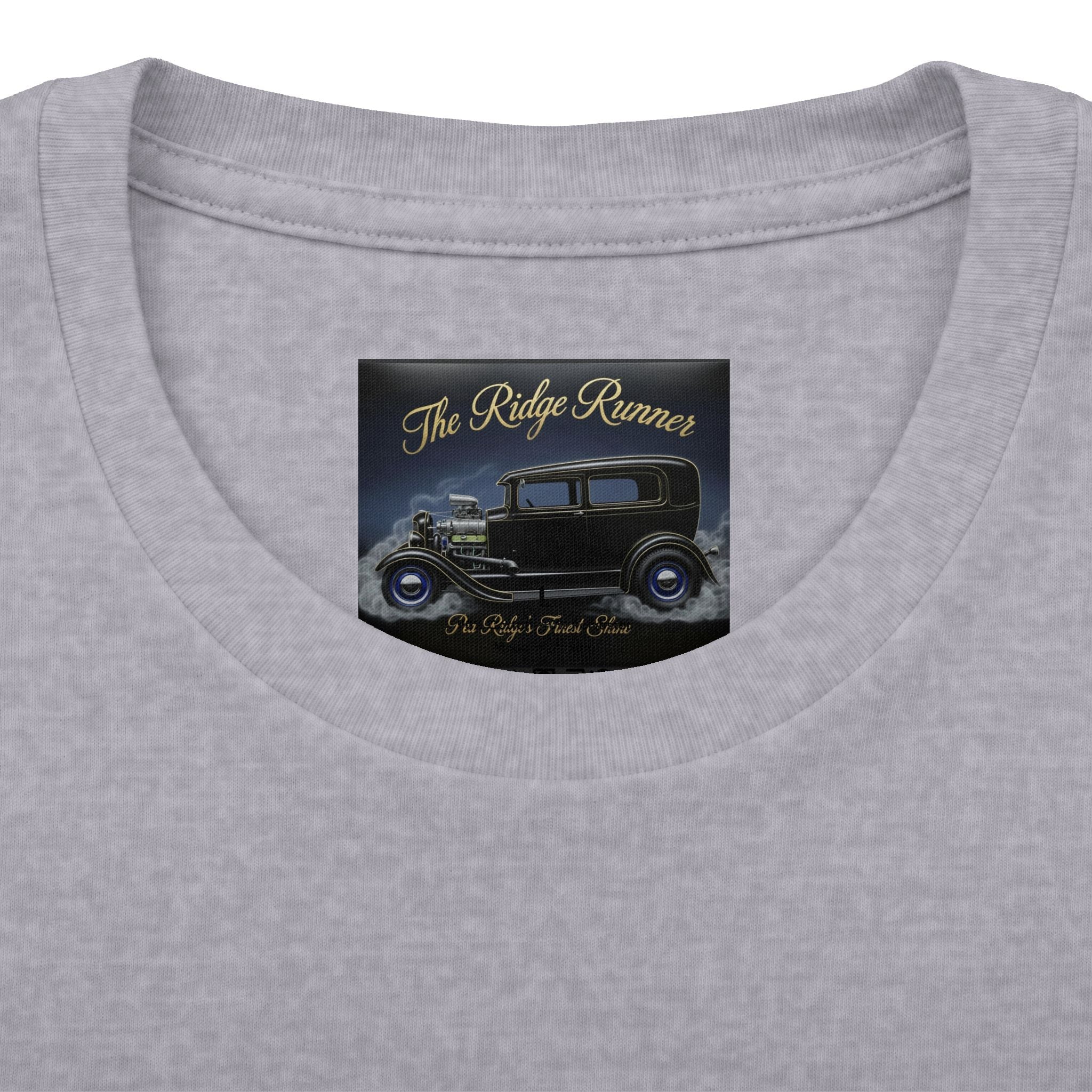 Vintage 'The Ridge Runners' Car Club Tee — Retro 1930s Hot Rod Graphic Shirt