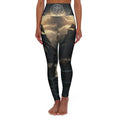 Celestial Sailboat High-Waist Yoga Leggings