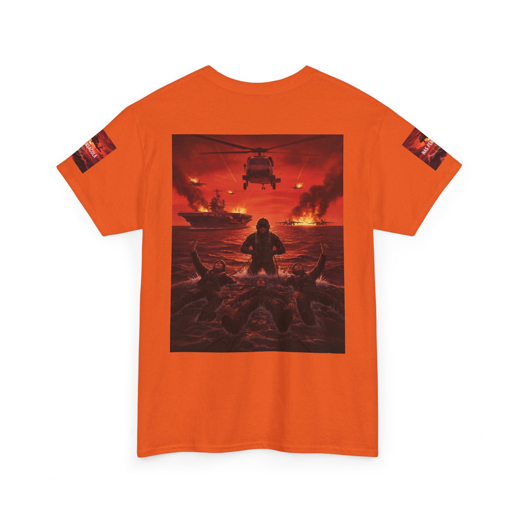 Rescue Swimmer Graphic Tee — NAS Pensacola Military Helicopter Design