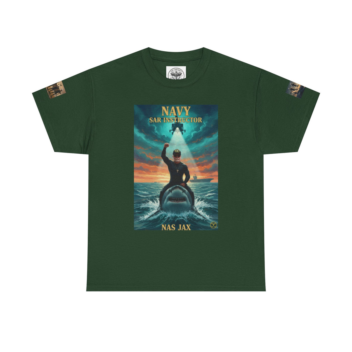 Navy SAR Instructor T‑Shirt — Search & Rescue Military Tee