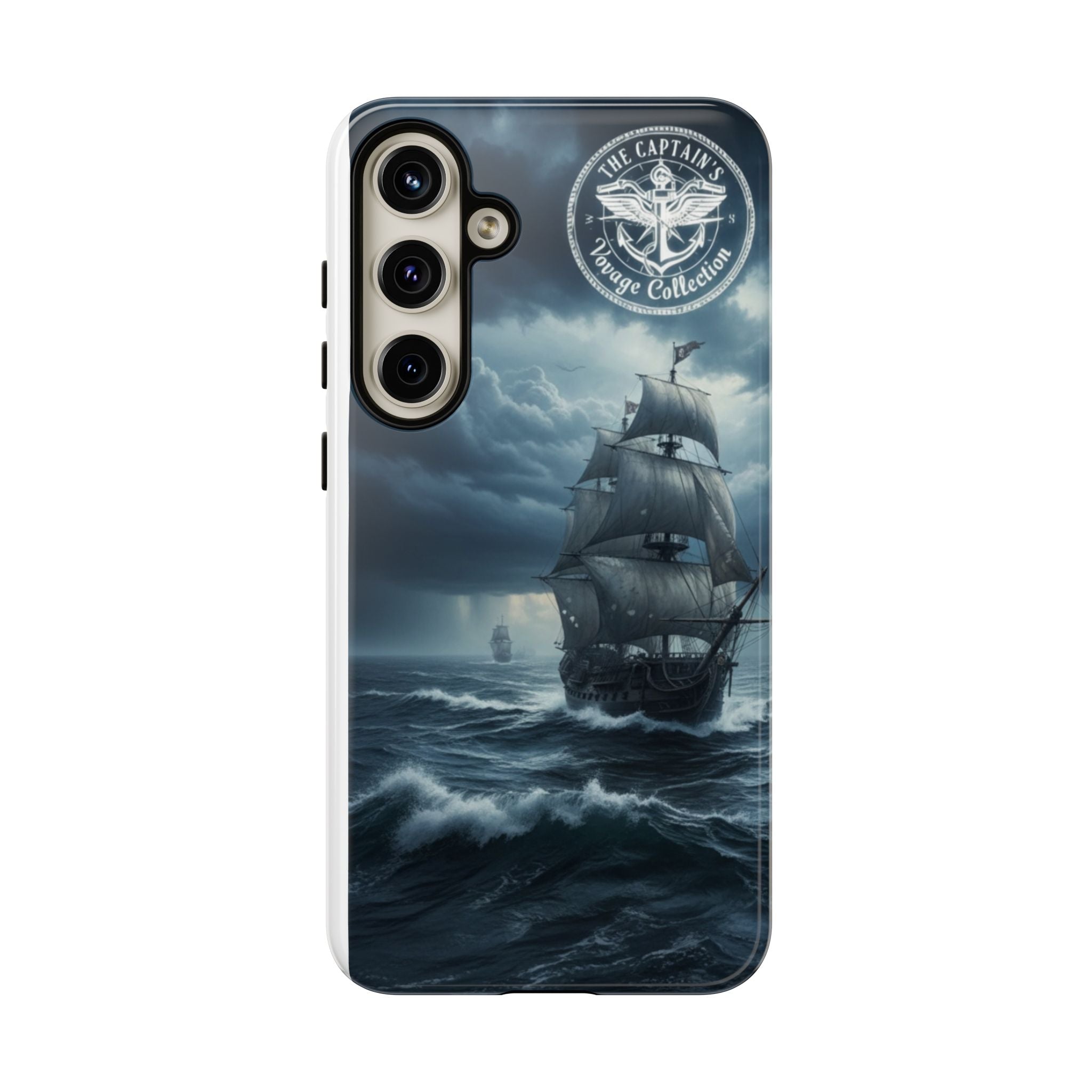 Stormy Seas Ship Phone Case – Nautical Pirate Sailing iPhone Cover