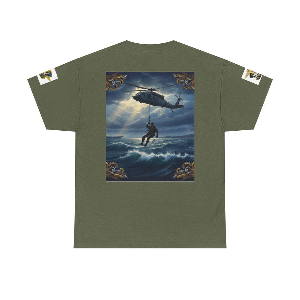 Military Rescue Crew T-Shirt — SAR Chiefs Riders Club Graphic Tee