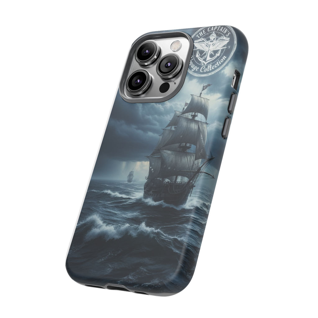 Stormy Seas Ship Phone Case – Nautical Pirate Sailing iPhone Cover