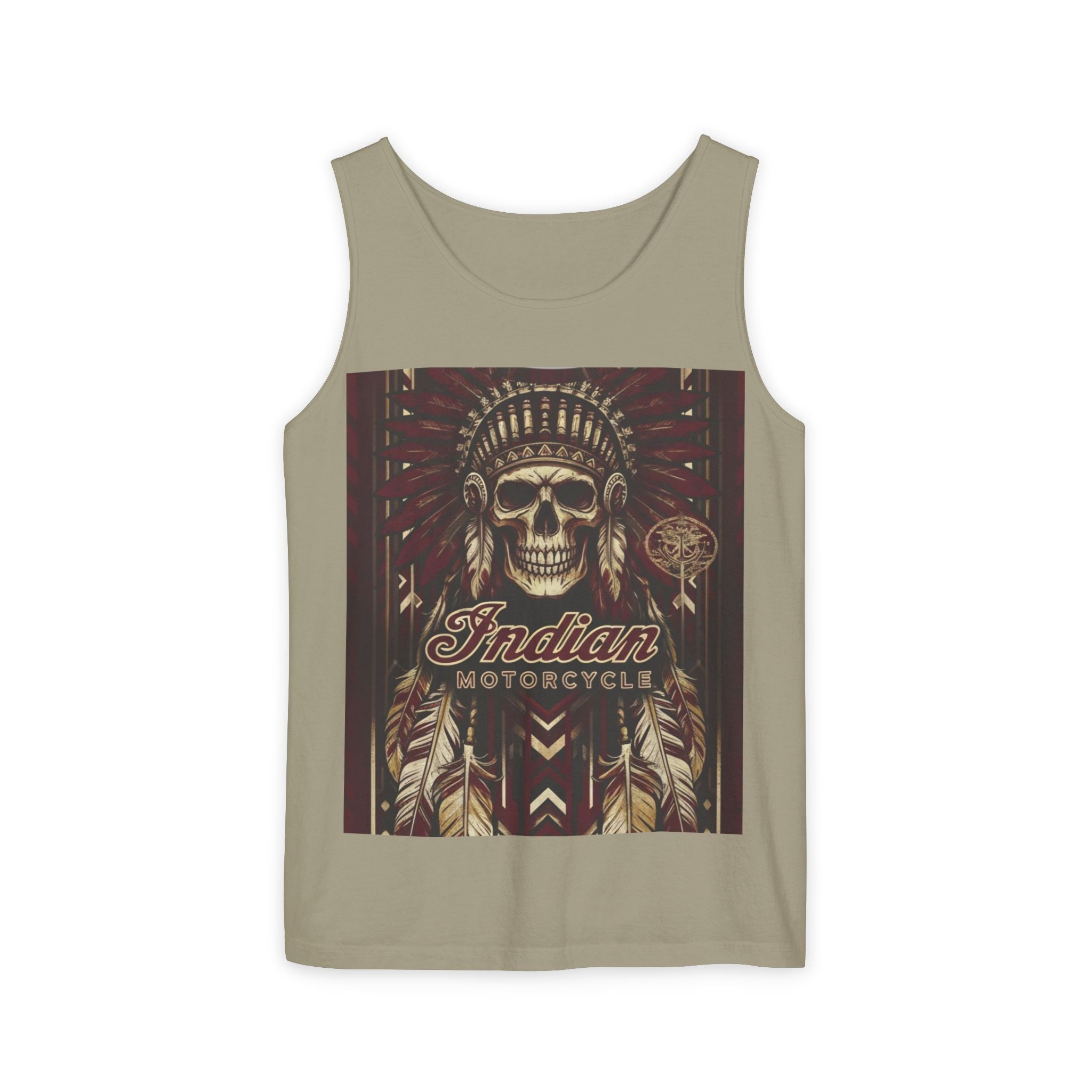 Skull Chief Tank Top — Indian Motorcycle Graphic Tank