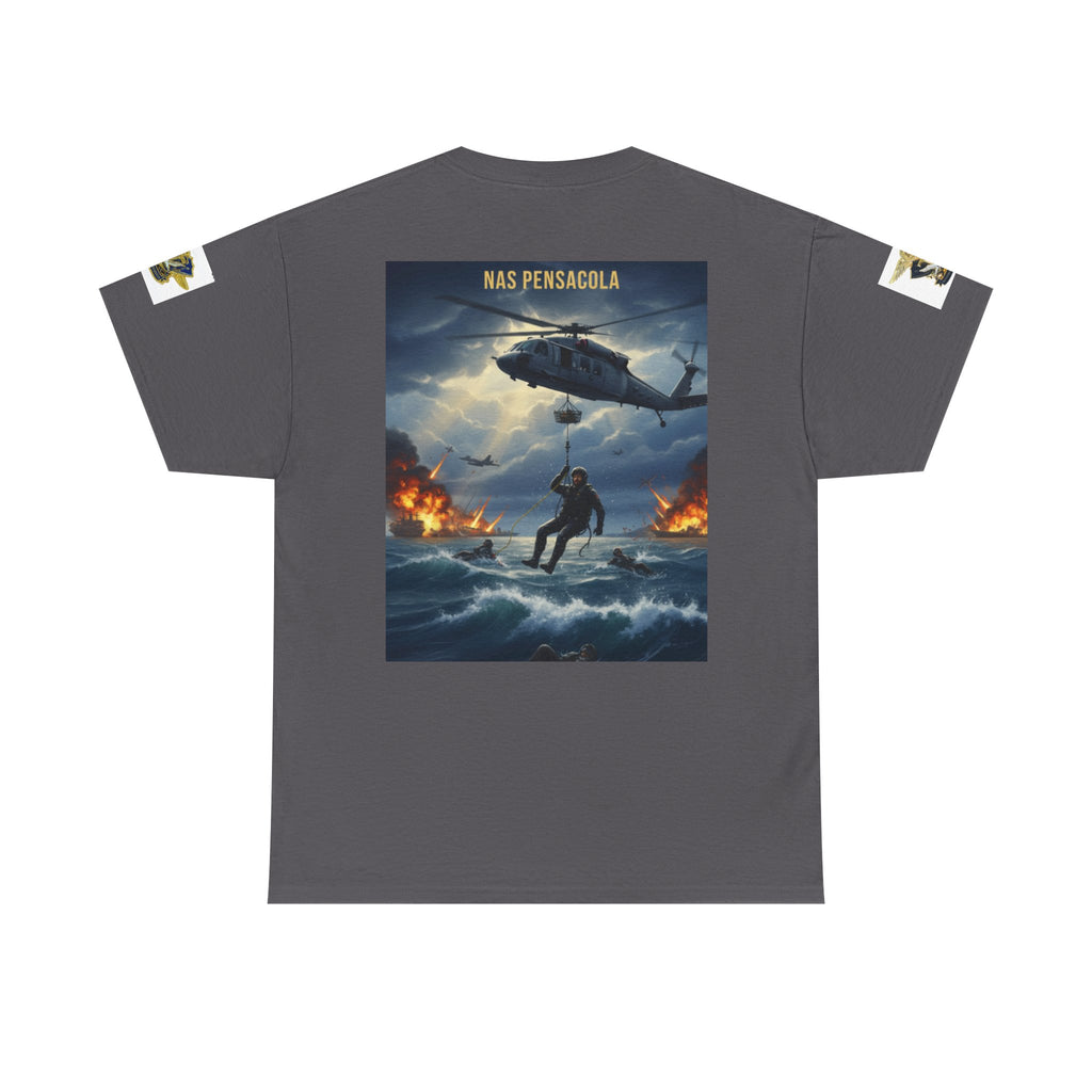 SAR Chiefs Riders Club Tee — NAS Pensacola Helicopter Rescue Graphic Shirt