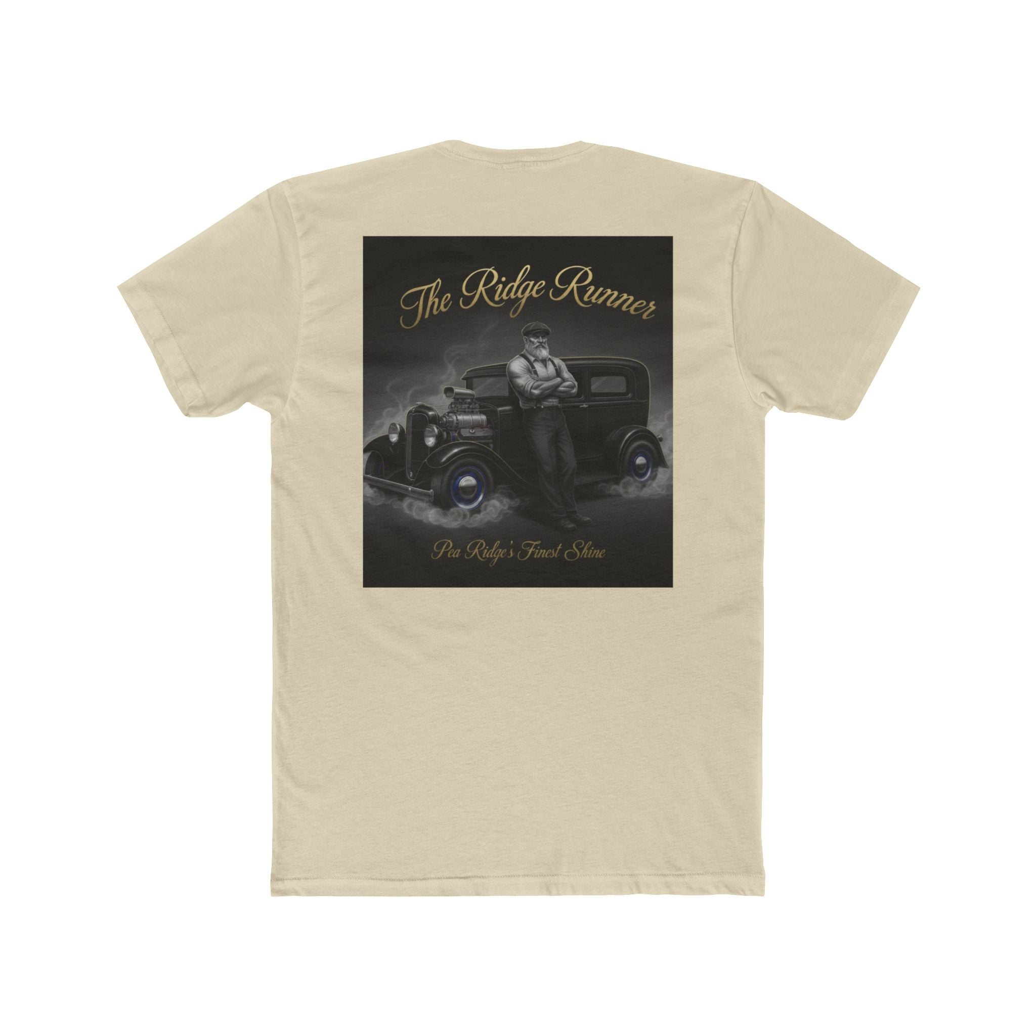 Vintage 'The Ridge Runners' Car Club Tee — Retro 1930s Hot Rod Graphic Shirt