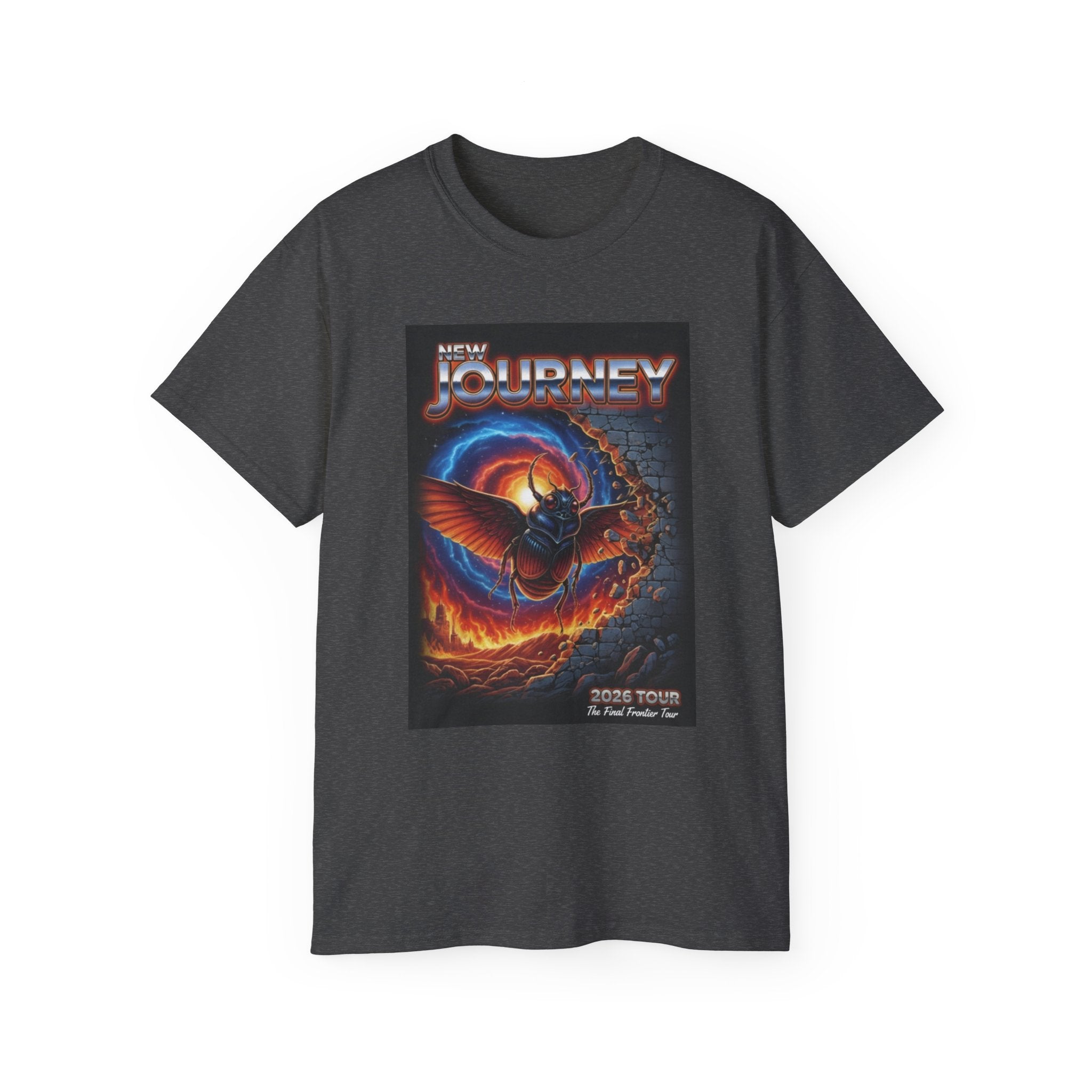 Journey 2020 Tour T‑Shirt — Vintage Rock Band Guitar Poster Tee