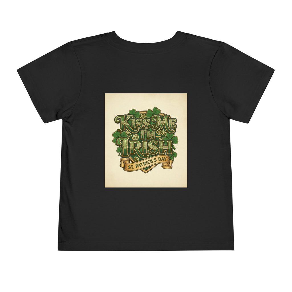 Toddler Tee — "Kiss Me I'm Irish" St. Patrick's Day Shirt