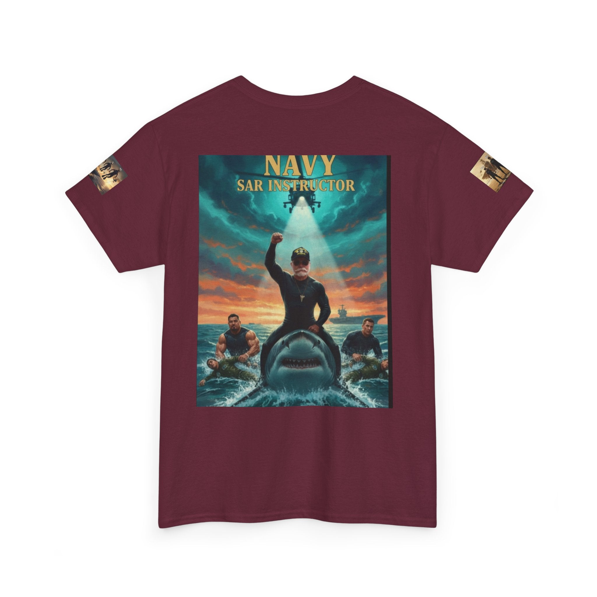 Navy SAR Instructor T‑Shirt — Search & Rescue Military Tee