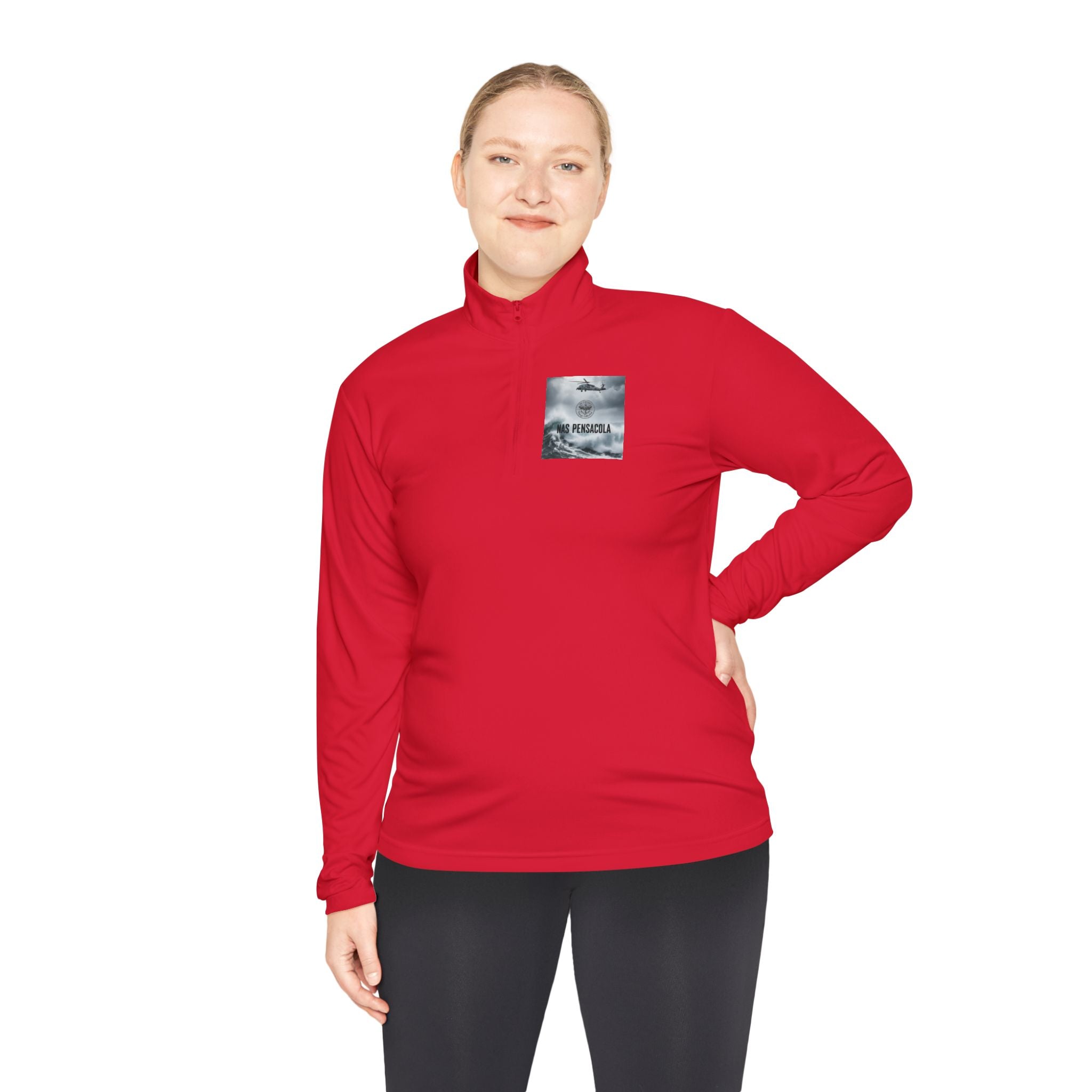 NAS Pensacola Military Rescue Quarter-Zip Pullover