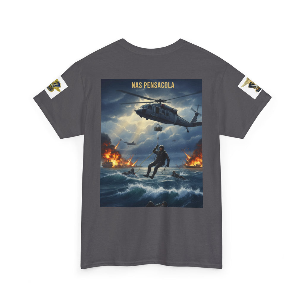 SAR Chiefs Riders Club Tee — NAS Pensacola Helicopter Rescue Graphic Shirt