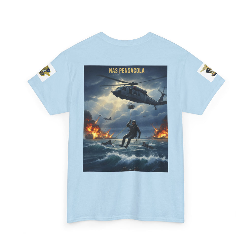 SAR Chiefs Riders Club Tee — NAS Pensacola Helicopter Rescue Graphic Shirt