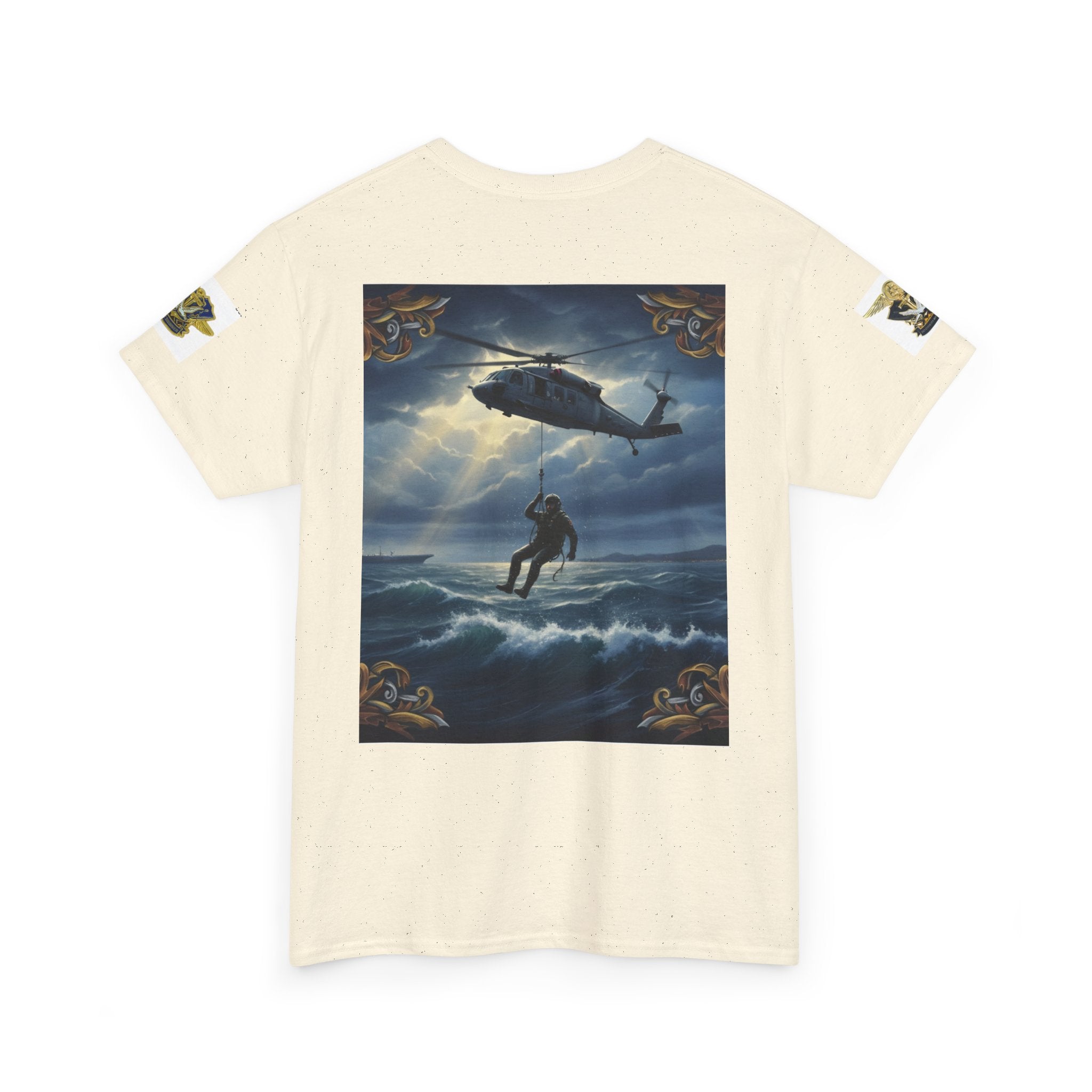 Military Rescue Crew T-Shirt — SAR Chiefs Riders Club Graphic Tee