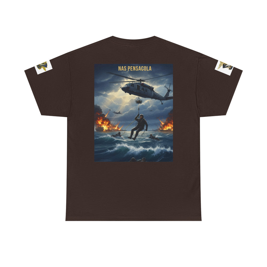 SAR Chiefs Riders Club Tee — NAS Pensacola Helicopter Rescue Graphic Shirt