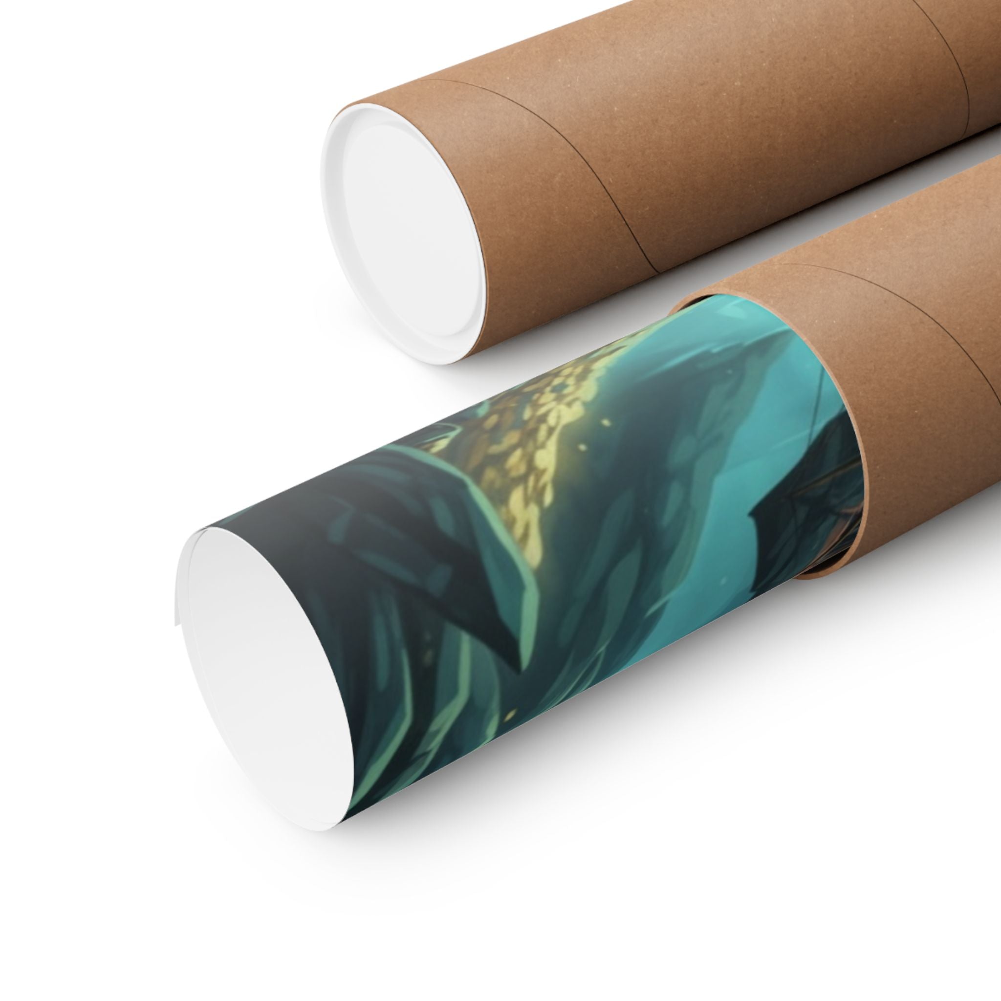 Pirate Voyage Matte Poster — "Captain's Voyage" Vertical Art Print