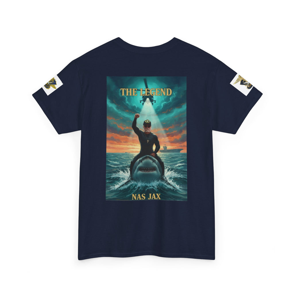 Navy SAR Helicopter Rescue Tee — "The Legend" Search & Rescue Tribute
